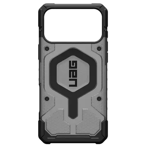 Husa Protectie Spate UAG Pathfinder Clear MagSafe pentru Apple iPhone 17 Pro (Argintiu)