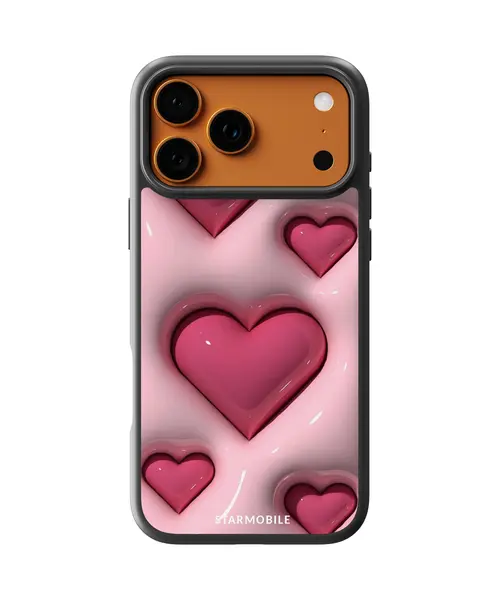 Husa Puffer Heart Apple iPhone Impact Ultra - iPhone 17 Pro Max