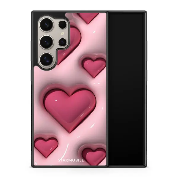 Husa Puffer Heart Samsung Impact Ultra - Samsung A55