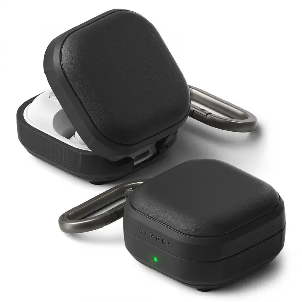 Husa Ringke Onyx Magnetic pentru Samsung Galaxy Buds4 / Buds4 Pro, Neagra