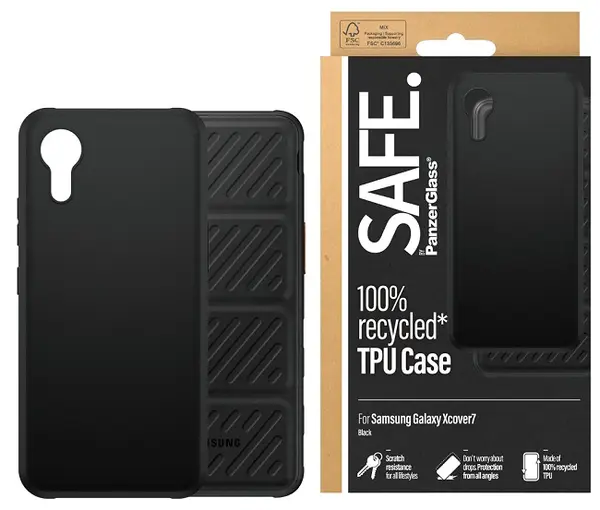 Husă SAFE - Galaxy Xcover 7, negru