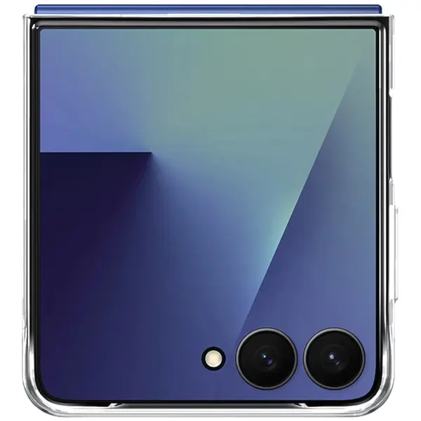 Husa Samsung Clear Case pentru Galaxy Flip7, Transparent