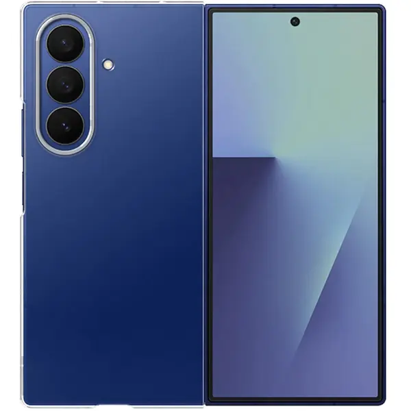 Husa Samsung Clear Case pentru Galaxy Z Fold7, Transparent