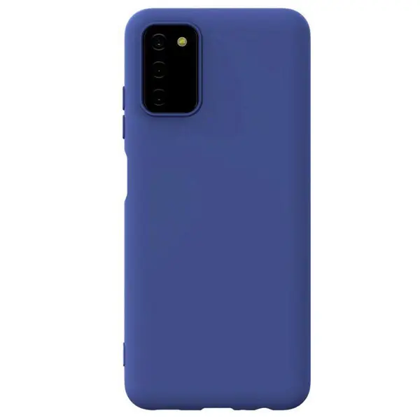 Husa Samsung Galaxy A03s Lemontti Silicon Soft Slim Dark Blue