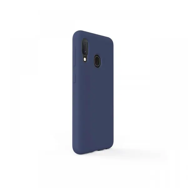 Husa Samsung Galaxy A20e Lemontti Liquid Silicon Dark Blue