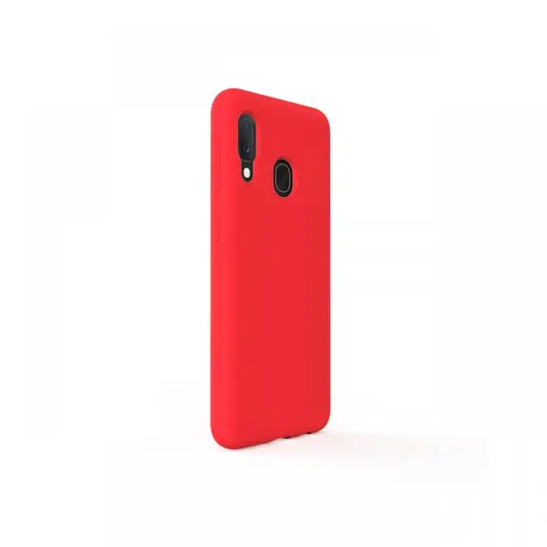 Husa Samsung Galaxy A20e Lemontti Liquid Silicon Red