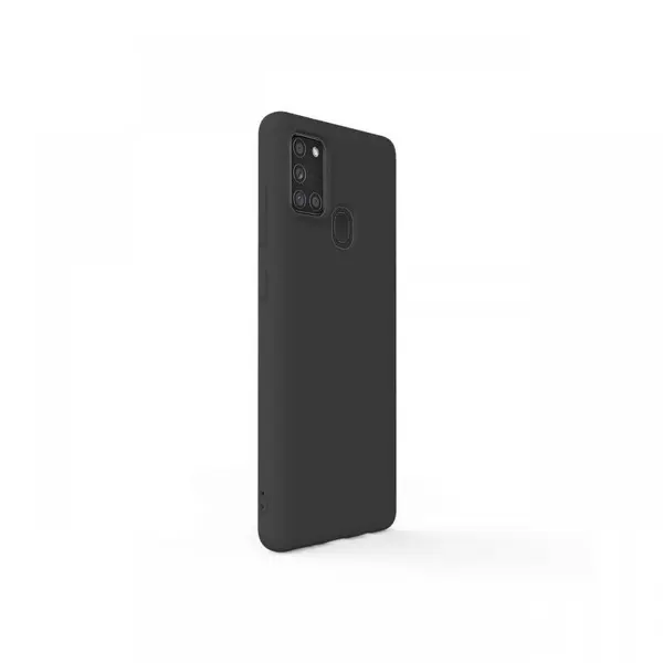 Husa Samsung Galaxy A21s Lemontti Silicon Soft Slim Black