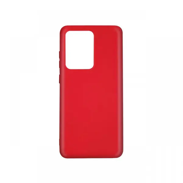 Husa Samsung Galaxy S20 Ultra Lemontti Silicon Silky Rosu