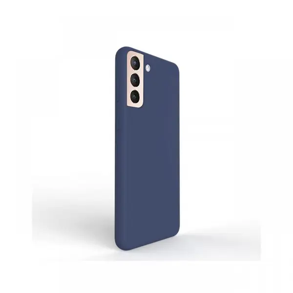 Husa Samsung Galaxy S21 Plus Lemontti Liquid Silicon Dark Blue