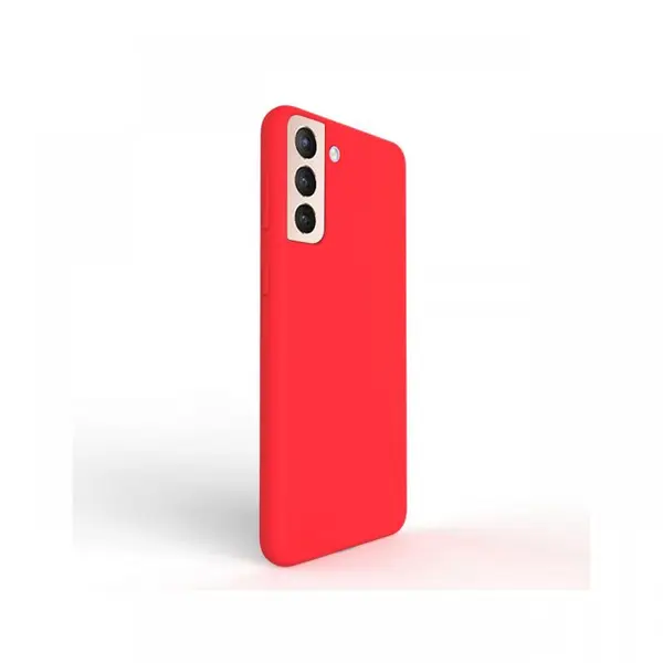 Husa Samsung Galaxy S21 Plus Lemontti Liquid Silicon Red