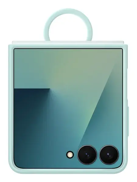 Husa Samsung Ring Case EF-PF766TMEGWW pentru Galaxy Flip7 (Verde)