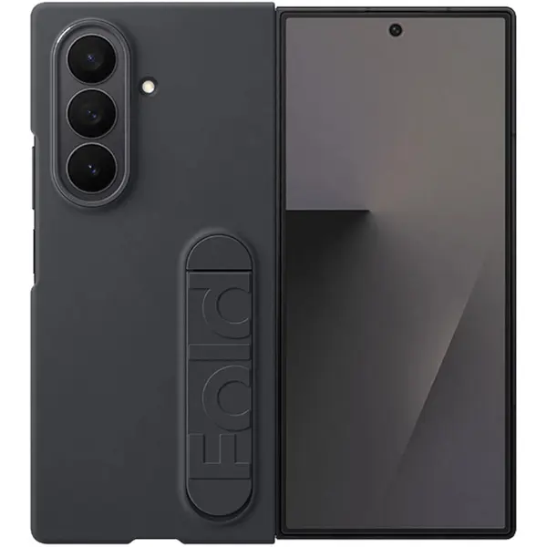 Husa Samsung Silicone Case pentru Galaxy Z Fold7, Negru
