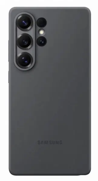 Husă Samsung - Silicone, Galaxy S25 Ultra, negru
