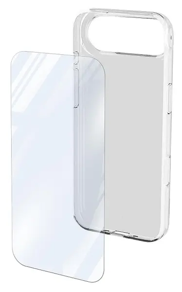 Husă și protector Cellularline - iPhone Air, transparente