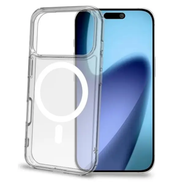 Husa Silicon Celly Magsafe Iphone 17 Air Transparent