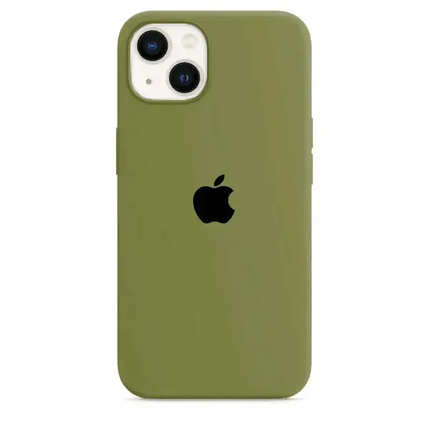 Husa Silicon pentru Apple iPhone 13 - Army - iPhone 13