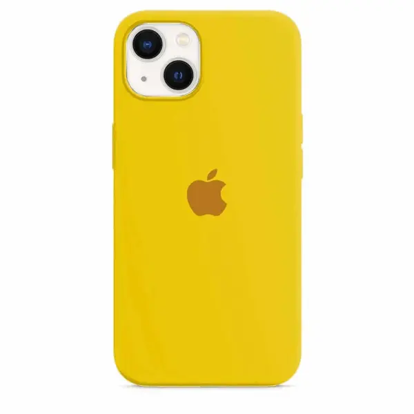 Husa Silicon pentru Apple iPhone 13 - Yellow - iPhone 13
