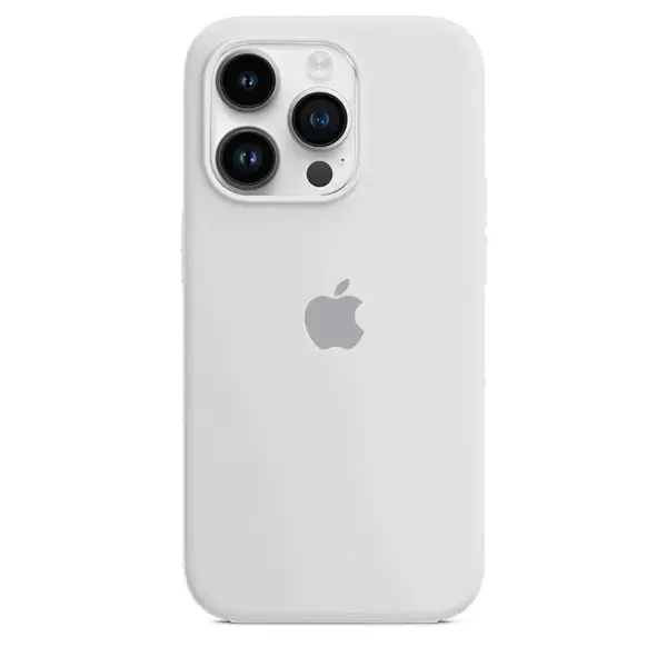 Husa Silicon pentru Apple iPhone 14 Pro - White - iPhone 14 Pro