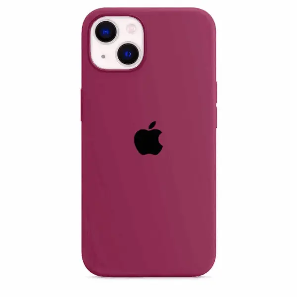 Husa Silicon pentru Apple iPhone 15 Plus - Marsala - iPhone 15 Plus