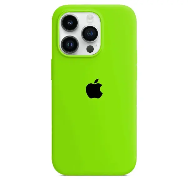 Husa Silicon pentru Apple iPhone 15 Pro - Crazy Green - iPhone 15 Pro