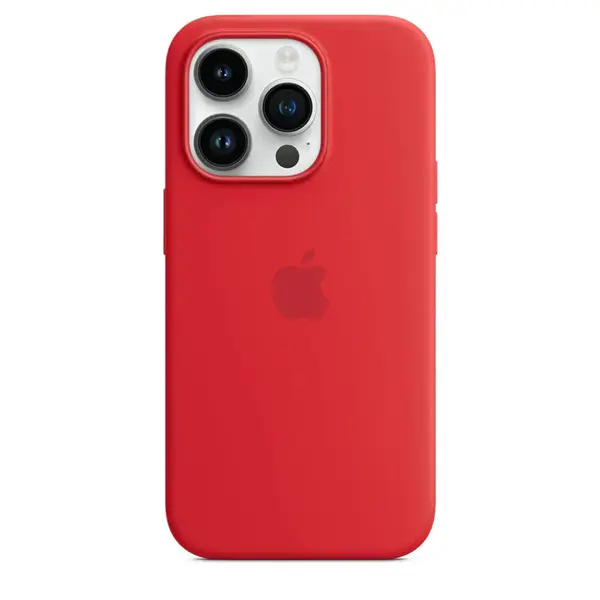Husa Silicon pentru Apple iPhone 15 Pro - Red - iPhone 15 Pro