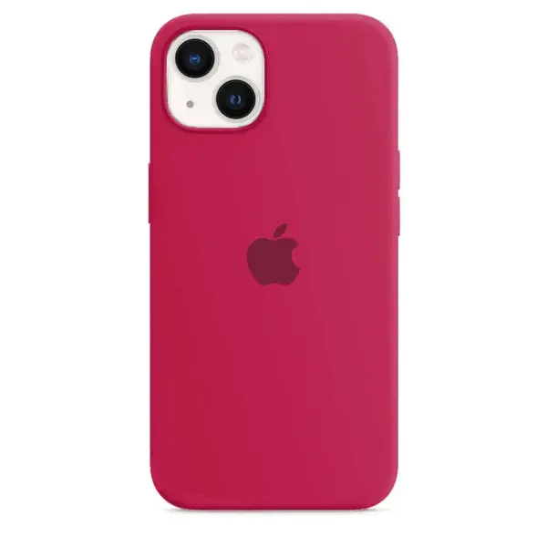 Husa Silicon pentru Apple iPhone 15 - Rose Red - iPhone 15