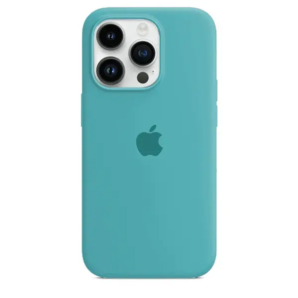 Husa Silicon pentru Apple iPhone 16 Pro Max - Sea Blue - iPhone 16 Pro Max