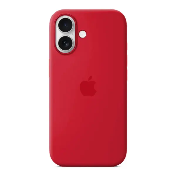 Husa Silicon pentru Apple iPhone 16 - Red - iPhone 16
