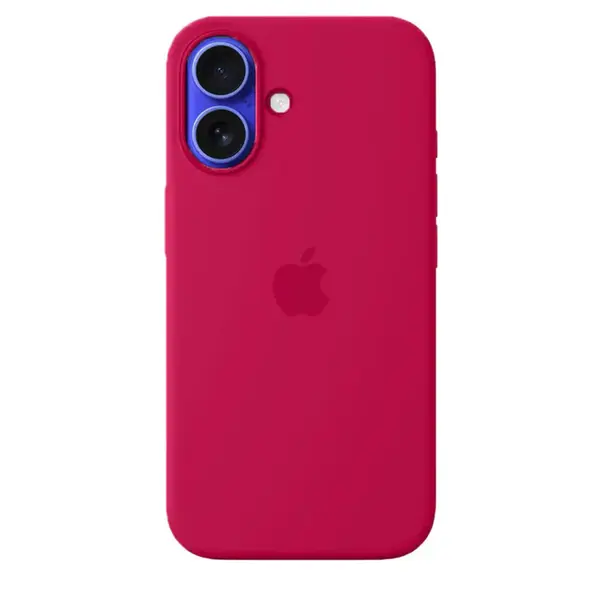 Husa Silicon pentru Apple iPhone 16 - Rose Red - iPhone 16