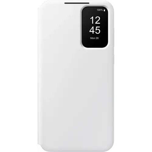 Husa Smart View Wallet Samsung EF-ZA356CWEGWW pentru Samsung Galaxy A35 (Alb)