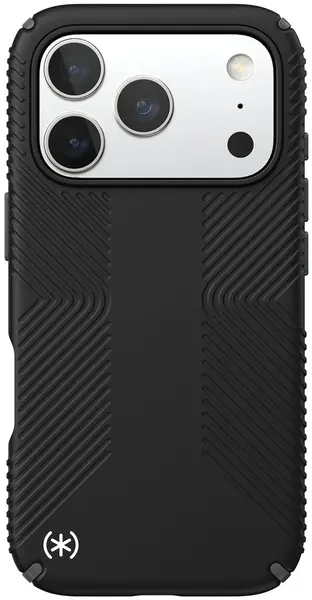 Husă Speck - Presidio 2 Grip, iPhone 17 Pro, Black/Slate Grey