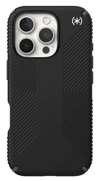 Husă Speck - Presidio2 Grip, iPhone 16 Pro, negru