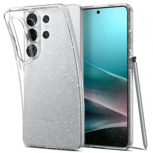 Husa Spigen ACS10673 Liquid Crystal Glitter pentru Samsung Galaxy S26 Ultra S948, Transparent