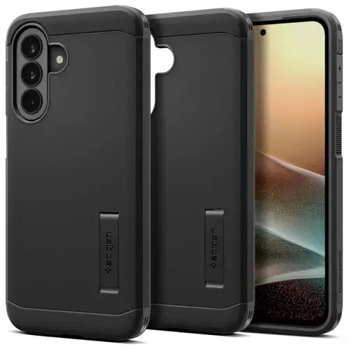 Husa Spigen ACS11131 Tough Armor pentru Samsung Galaxy A37 5G, Negru