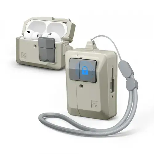 Husa Spigen Classic LS pentru Apple AirPods Pro 3, Crem