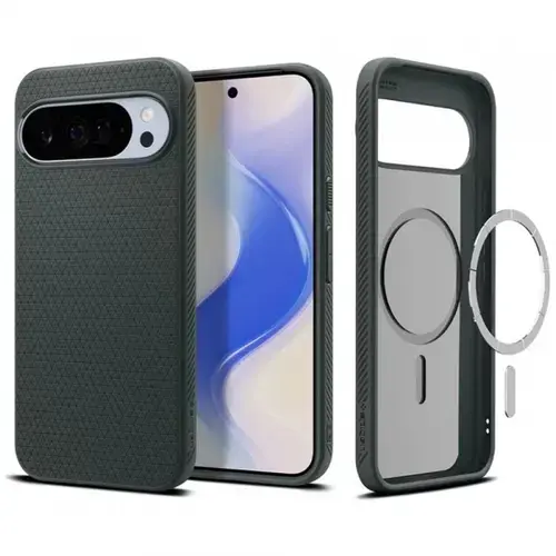Husa Spigen Liquid Air MagSafe pentru Google Pixel 10 Pro XL, Verde