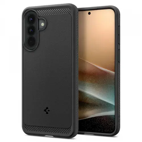 Husa Spigen Rugged Armor ACS09794 pentru Samsung Galaxy A57 5G, Negru