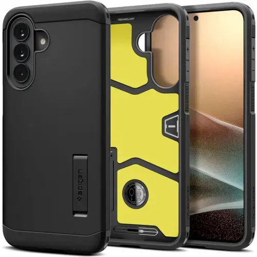 Husa Spigen Tough Armor ACS11125 pentru Samsung Galaxy A57 5G, Negru