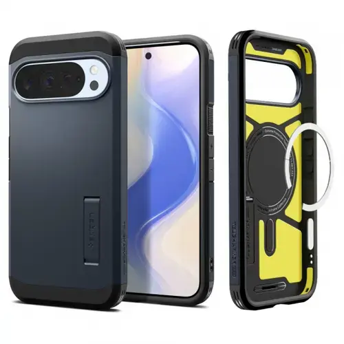 Husa Spigen Tough Armor MagSafe pentru Google Pixel 10 Pro XL, Albastru