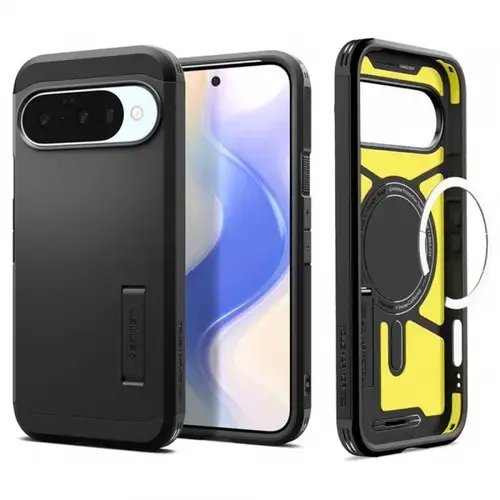 Husa Spigen Tough Armor pentru Google Pixel 10 Pro / 10, Neagra
