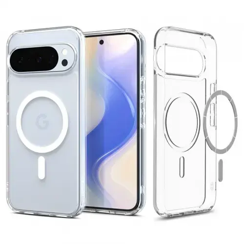 Husa Spigen Ultra Hybrid MagSafe pentru Google Pixel 10 Pro XL, Alb