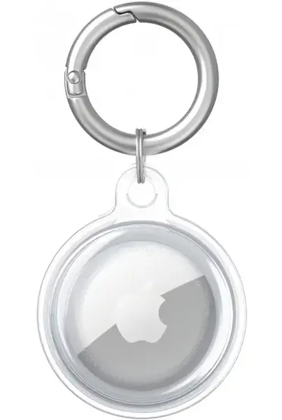Husa Tech-Protect Icon pentru Apple AirTag, Transparenta