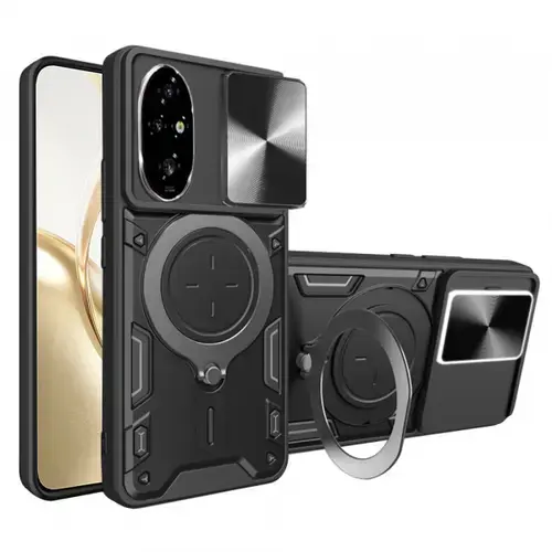 Husa Techsuit CamGuard Pro pentru Honor 200 (Negru)