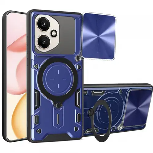Husa Techsuit CamGuard Pro pentru Honor 400, Albastru