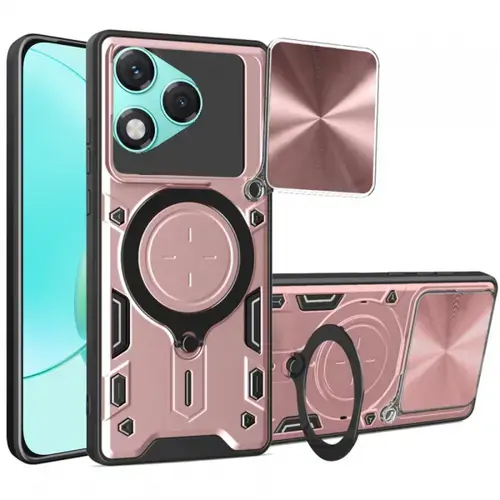 Husa Techsuit CamGuard Pro pentru Honor 400 Lite, Roz