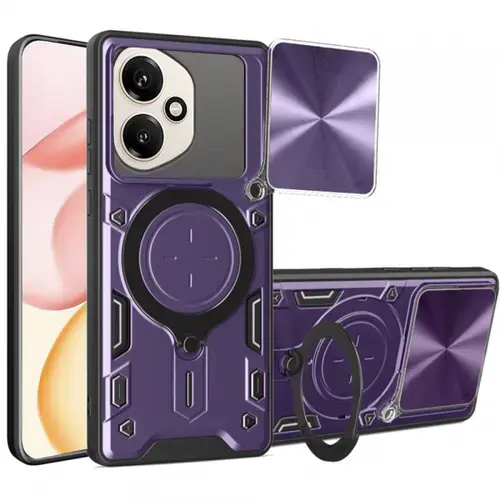 Husa Techsuit CamGuard Pro pentru Honor 400, Mov