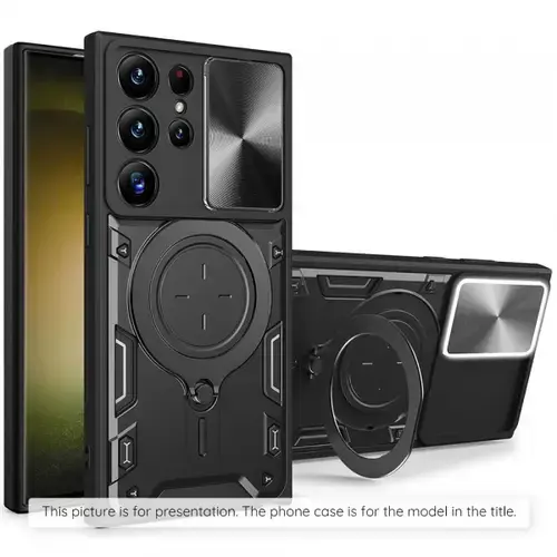 Husa Techsuit CamGuard Pro pentru Honor 400 Pro, Neagra