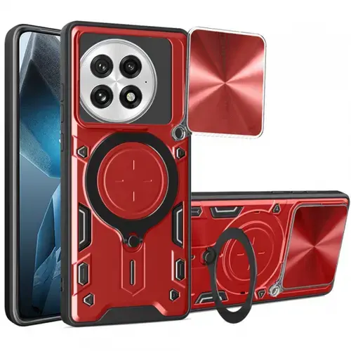 Husa Techsuit CamGuard Pro pentru OnePlus 13, Rosu