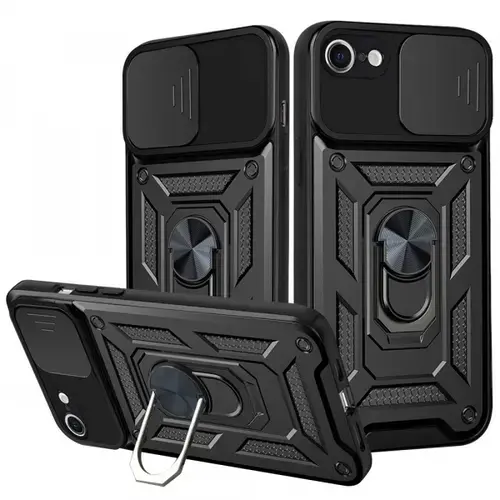 Husa Techsuit CamShield pentru Apple iPhone 6 / 6s (Negru)