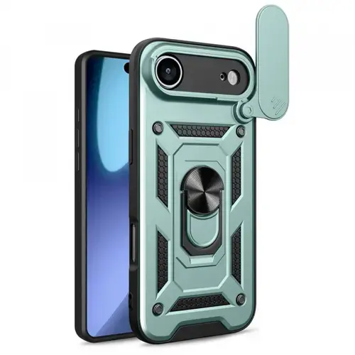Husa Techsuit CamShield pentru Apple iPhone Air, Verde